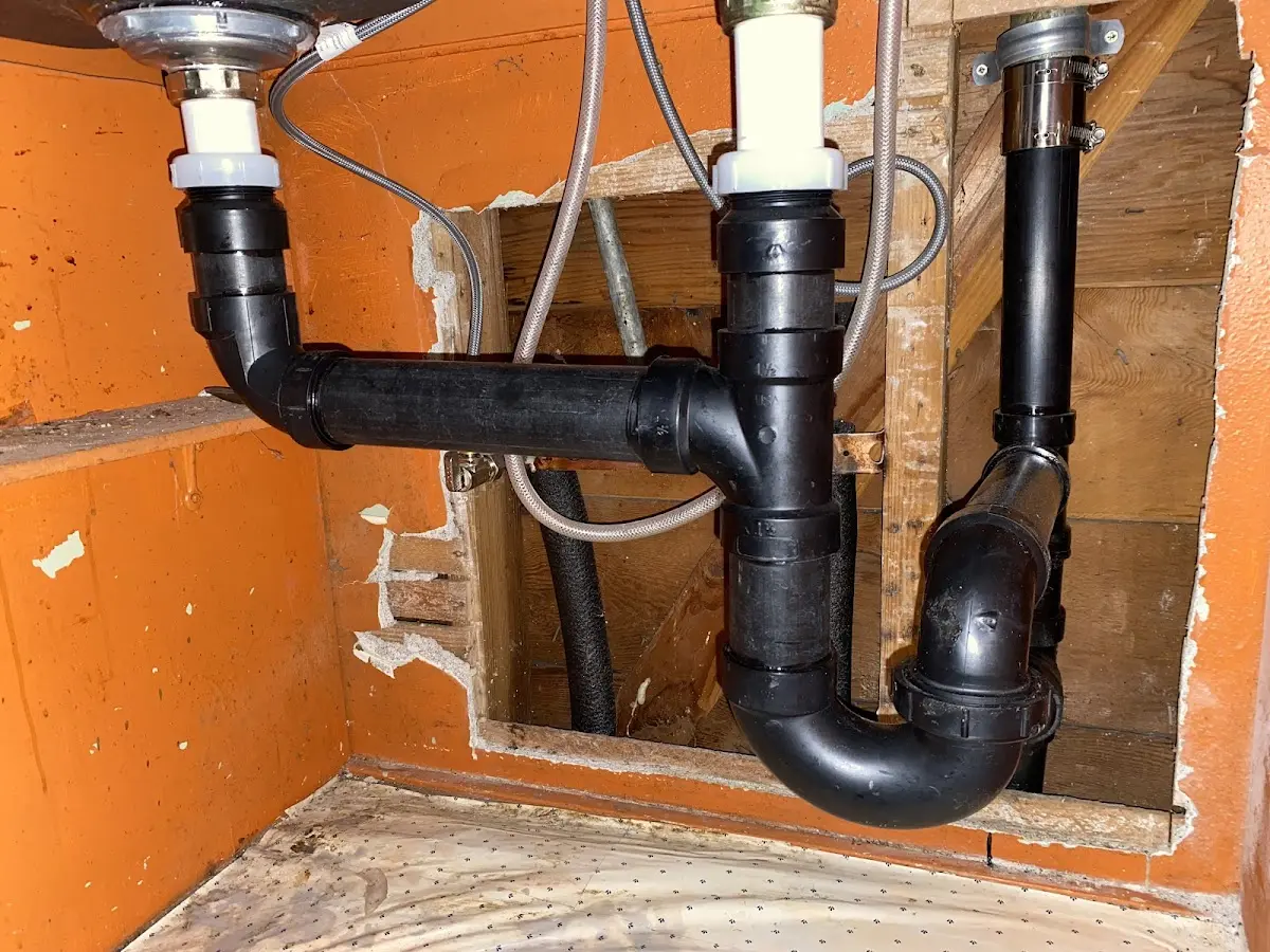 Professional Repiping Services equipment and tools on the job in Washington
